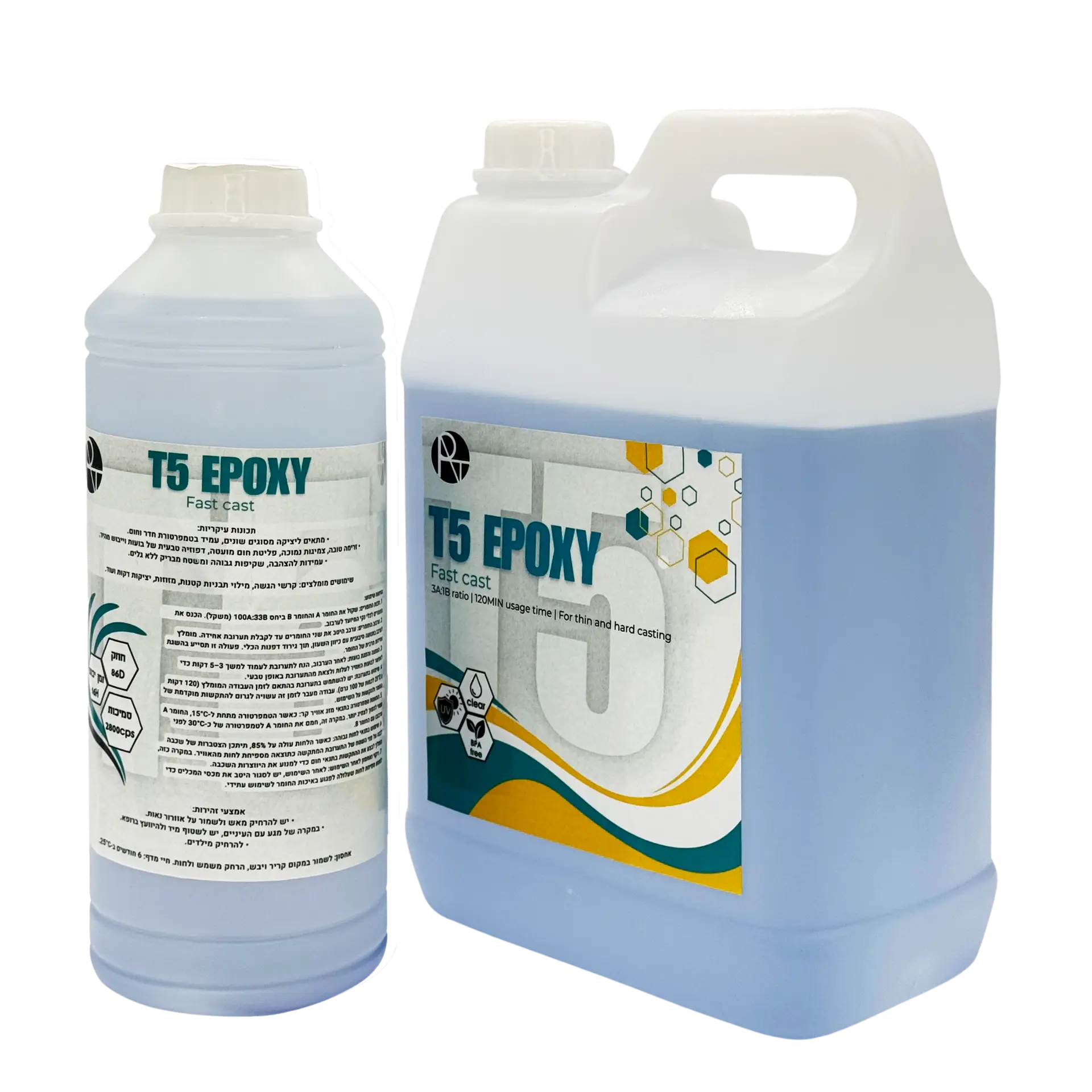 T5 EPOXY RESIN 4kg – תמונה 3